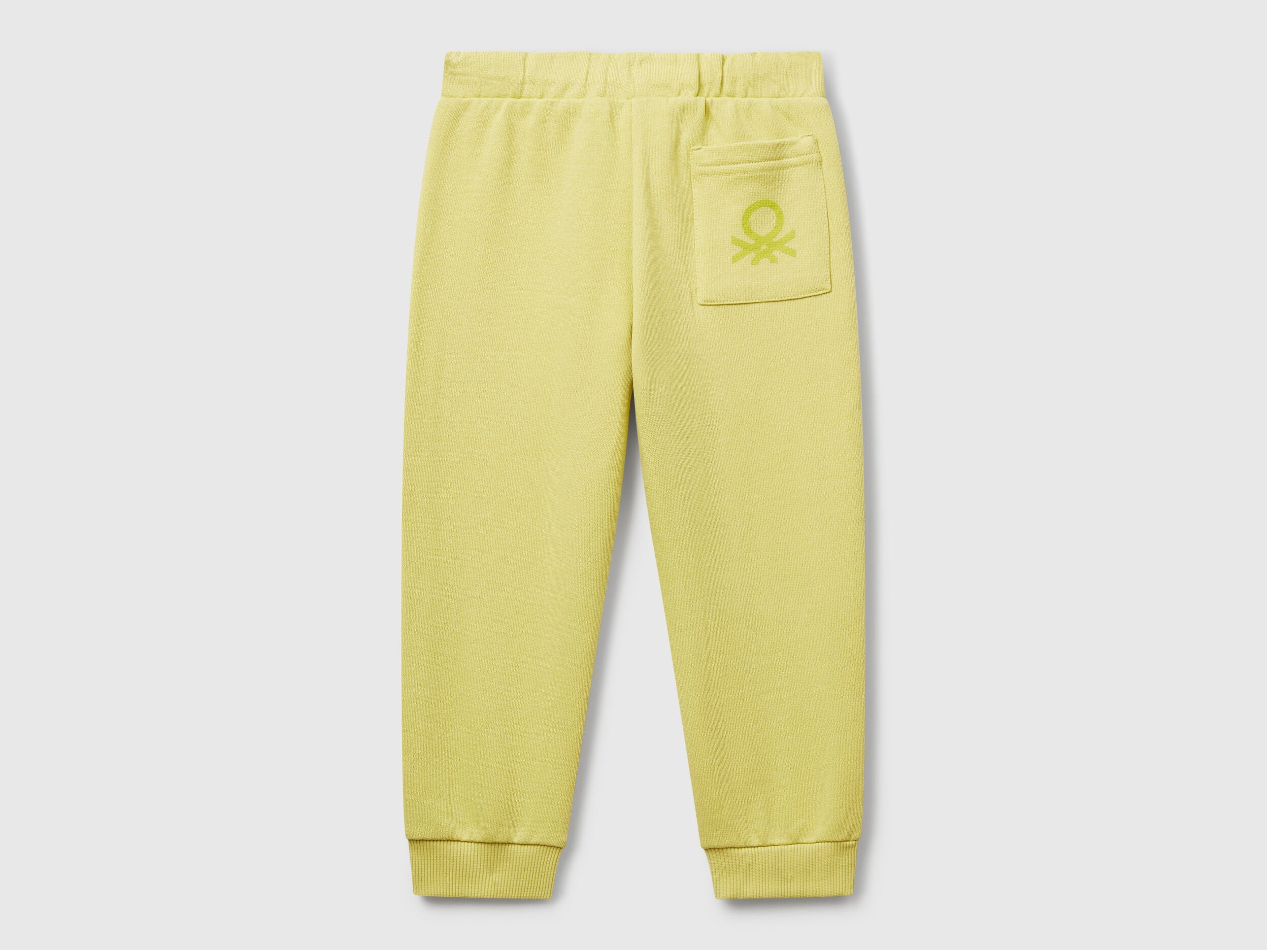 Beneton_Cotton Trousers with Logo_3J70GF010_0Y6_02