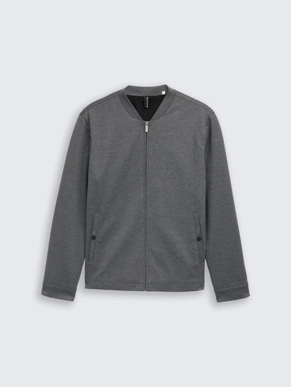 Tom Tailor_0_PiquŽ Blouson Jacket with Bomber Collar_1047274_38807_01
