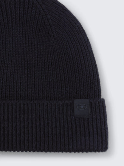 Tom Tailor_0_Beanie Knitted Hat with Wool Content_1048038_13160_03