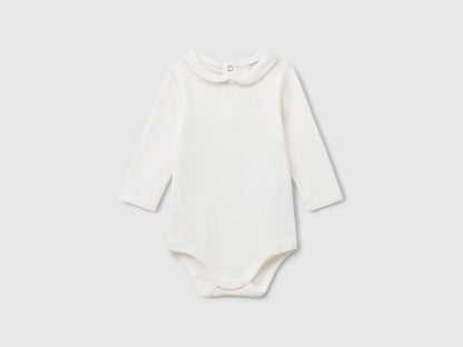 Beneton_Bodysuit with Collar in Cotton_3I9WAB00R_074_01