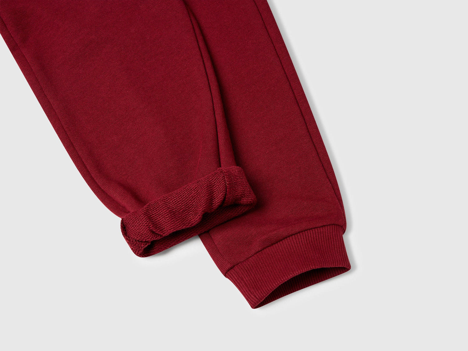 Beneton_Cotton Trousers with Logo_3J70GF010_129_03