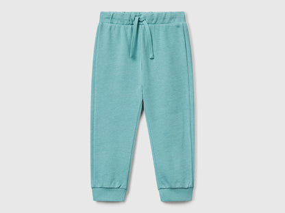 Beneton_Cotton Trousers with Logo_3J70GF010_33K_01