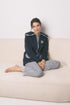 Women Secret_Navy_Blue Smiley Faux Shearling Midi Robe_4412198_10_01