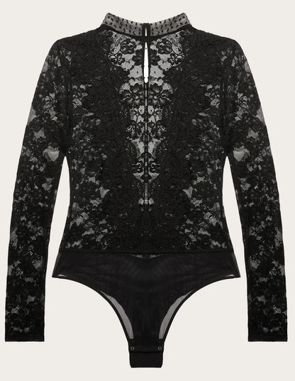 Yamamay_Black_Long-Sleeve Bodysuit in Stretch Lace Ð Must Have_AMAD183017_072_06