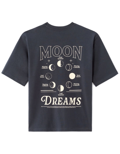 Celio_Bleu Nuit_Oversized Crew Neck T-Shirt 100% Cotton Astro Print_MESOLEIL_BLEU NUIT_04