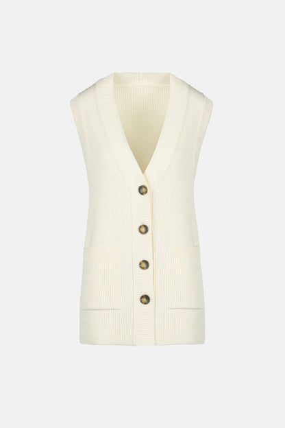 Luisa Spagnoli_Murena - Sleeveless Cardigan_MURENA_0202_05